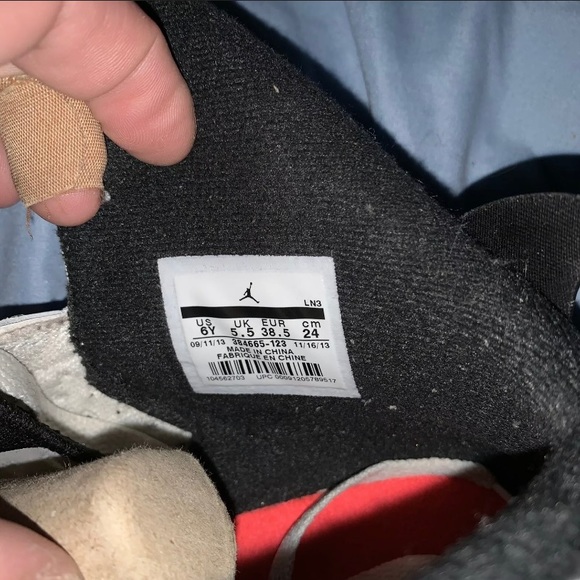 Jordan 6 (Gs) white infared sneakers - Picture 5 of 10